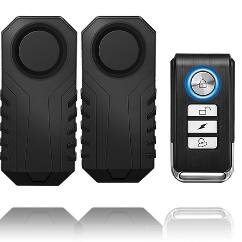 Allarme bici wireless - 113db, 2