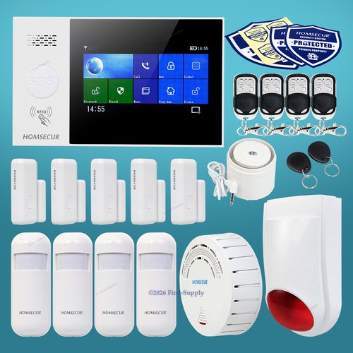 Homsecur wireless wifi - 4g, gsm