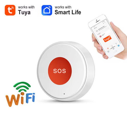 1pz tuya wifi pulsante sos - tuya, una