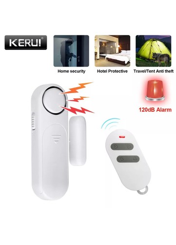 Wireless home window door - home, open