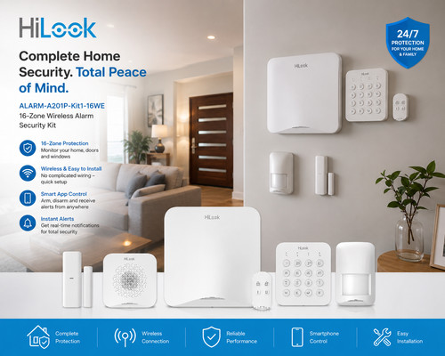 Hilook kit allarme - wireless, 16