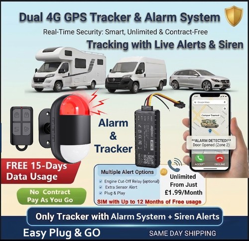 Tracker triplo sistema - tracker, 4g